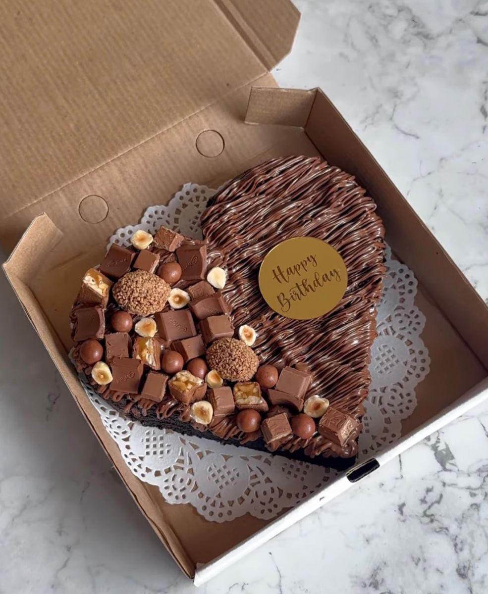 Half & Half Heart-y — Mix of Flavours by Choc & Cherry