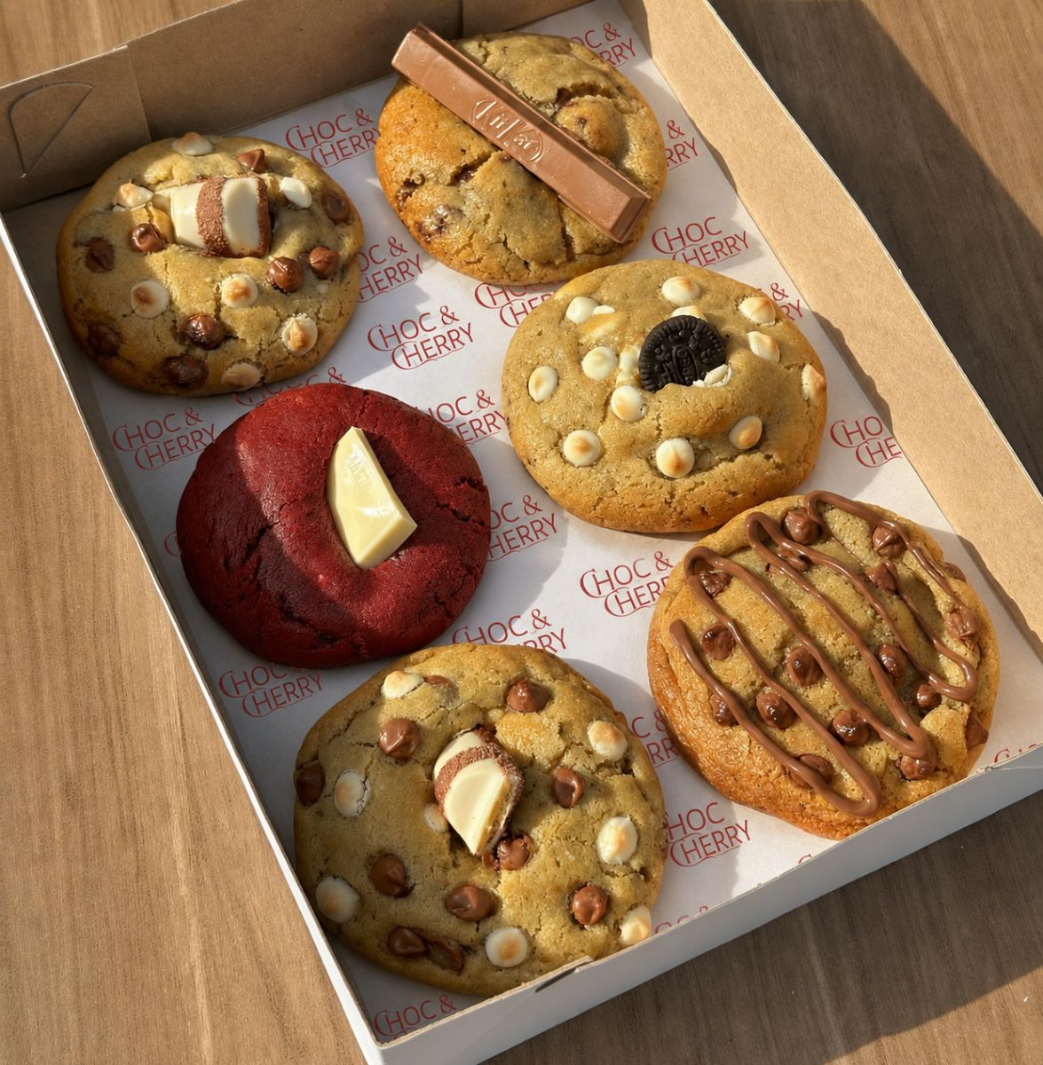 Assorted Cookies from Choc & Cherry
